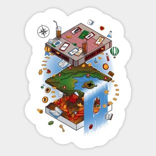 Boardgame World Sticker